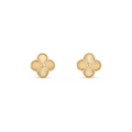 VAN CLEEF VINTAGE ALHAMBRA EARSTUDS - GOLD