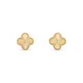 VAN CLEEF VINTAGE ALHAMBRA EARRINGS - GOLD