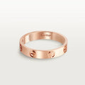18K Love Wedding 4mm Ring